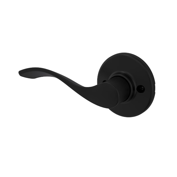 Kwikset Left Hand Balboa Lever Half Dummy with New Chassis Matte Black Finish 488BLLH-514 - main