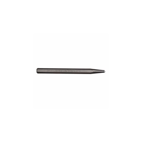 Mayhew Center Punch - Full Finish, 4-1/2 in, 5/32 in tip, Alloy Steel 479-24001 - main