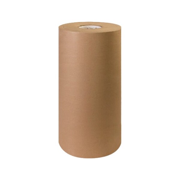 Partners Brand Kraft Paper Roll, 60 lb, 18" x 600', Kraft, 1 Roll KP1860 - main
