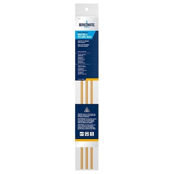 Bernzomatic Solder Rod Coppr Phos3Pk 328638 - main