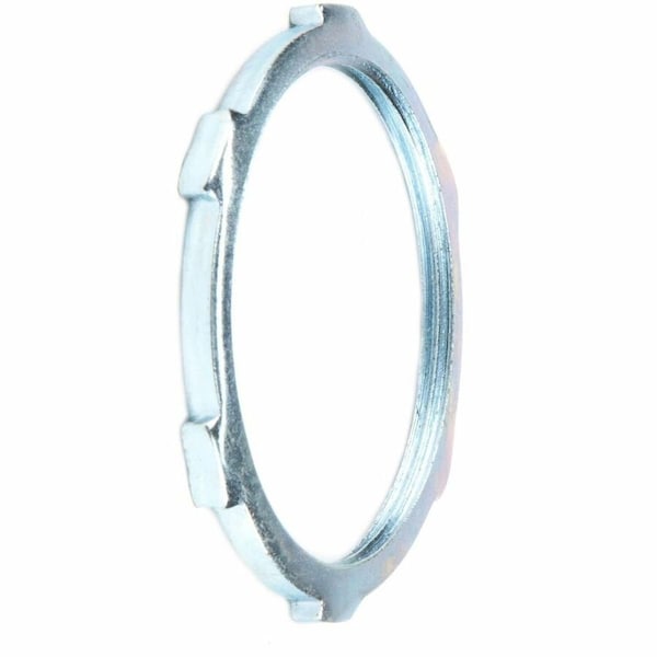Dottie Conduit Fitting Locknut, 3 in, Threaded, Steel, Zinc Plated LN300 - main