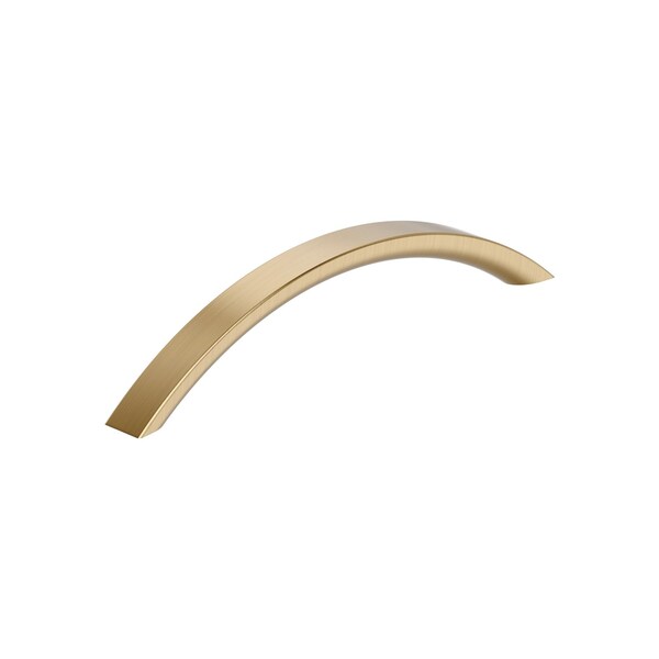 Amerock Parabolic 6-5/16 inch (160mm) Center-to-Center Champagne Bronze Cabinet Pull, 10PK 10VMP37348CZ - main