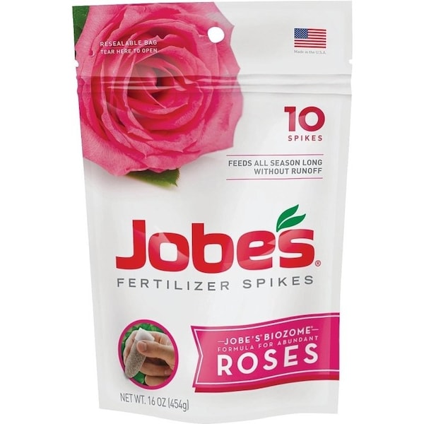 Jobes Fertilizer Spike Pouch, Spike, Gray/Light Brown, Slight Ammonia Pouch 04102 - main