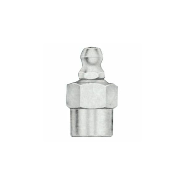 Alemite Hydraulic Fittings, Straight, 1 in, Male/Female, 1/8 in (NPTF), 50PK 025-LAGN-1618-B - main