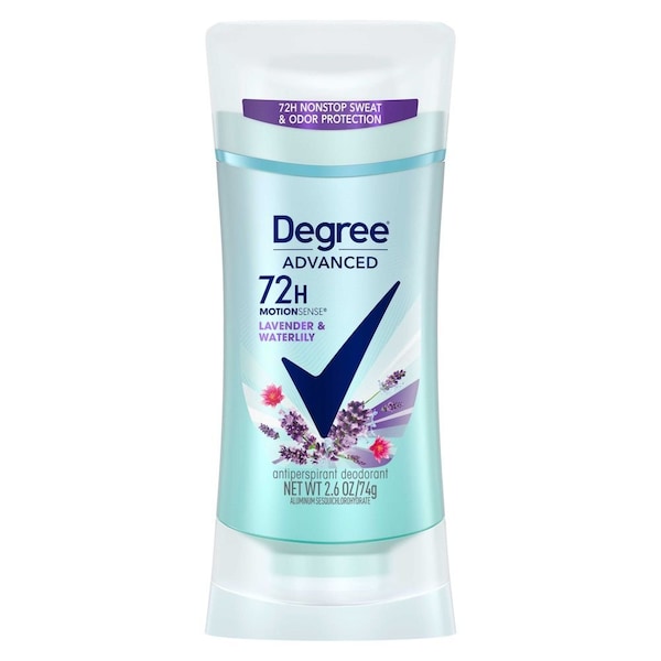 Degree Advanced Lavender and Waterlily Antiperspirant Deodorant Stick for Women, 2.6 Ounce, 12PK 64344157 - main