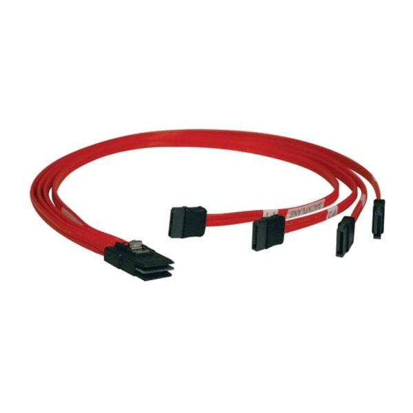 Tripp Lite Internal SAS Cable, Mini-SAS, 4xSatA, 18" S508-18N - main