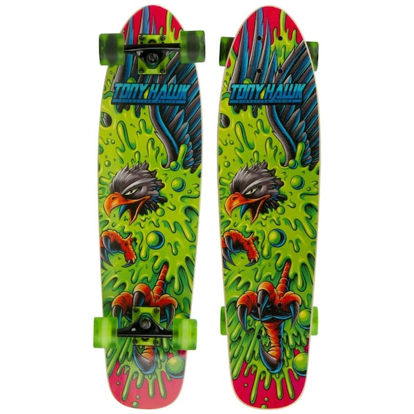 Tony Hawk 31 Inch Slime Hawk Cruiser Skateboard ACTBOD124TH-HKS-STK - main