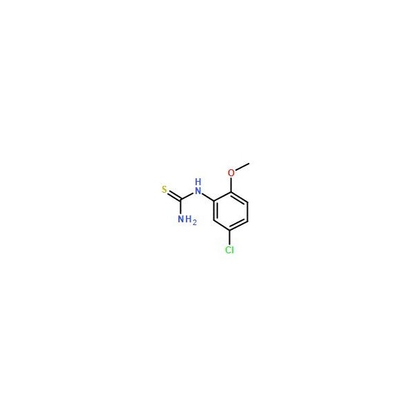 Ak Scientific 1-(5-Chloro-2-methoxyphenyl)-2-thiourea (5g), CAS 63980-69-8 7242AE-5g - main