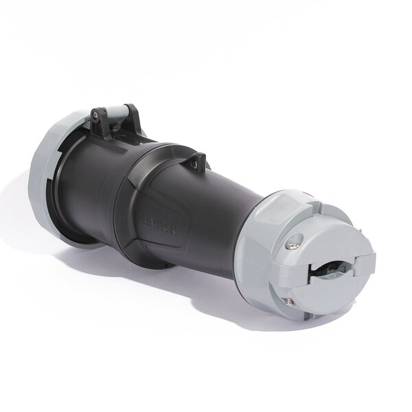 Leviton Industrial Grade Plug, Watertight, 60Amp, 347/600 Volt 3-Phase WYE 560P5WLEV - main