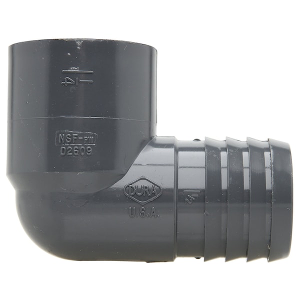Westlake Pipe & Fittings 1-1/2 in. FTG in. X 1-1/4 in. D FTG PVC 90 Degree Reducing Elbow 1 pk UPVCFRE-1512 - main