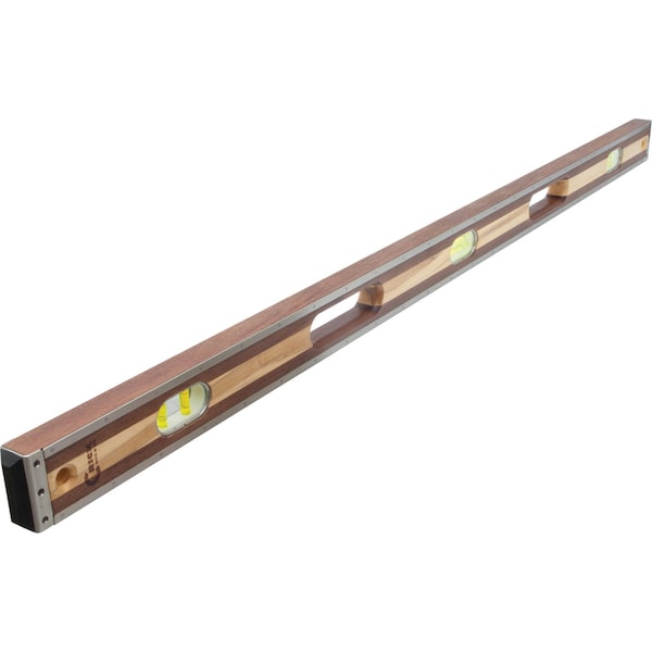 Marshalltown Crick Mason Level, 42in Length, Green Vial Color with Cushioned Rubber Ends 42CLEVGRB - main
