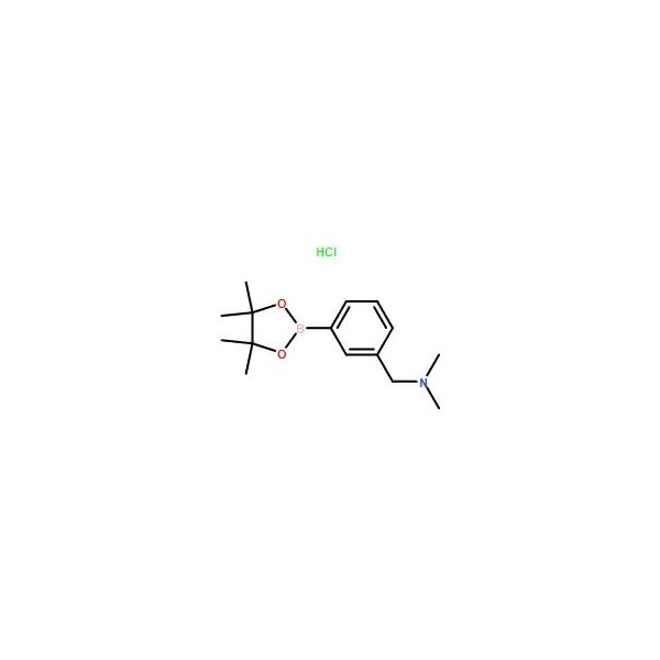 Ak Scientific 3-((N, N-Dimethylamino)methyl)phenyl boronic acid pinacol ester hydrochloride (5g), CAS 1036991-19-1 X1510-5g - main