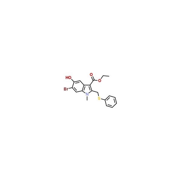 Ak Scientific Ethyl 6-bromo-5-hydroxy-1-methyl-2-(phenylsulfanylmethyl)indole-3-carboxylate (1g), CAS 131707-24-9 B811-1g - main