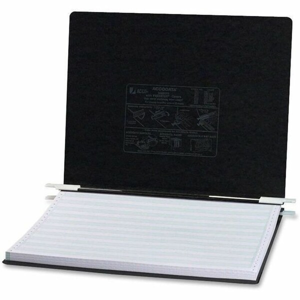 Gbc ACCO, PRESSTEX COVERS WITH STORAGE HOOKS, 2 POSTS, 6in CAPACITY, 14.88 X 11, BLACK 54071 - main