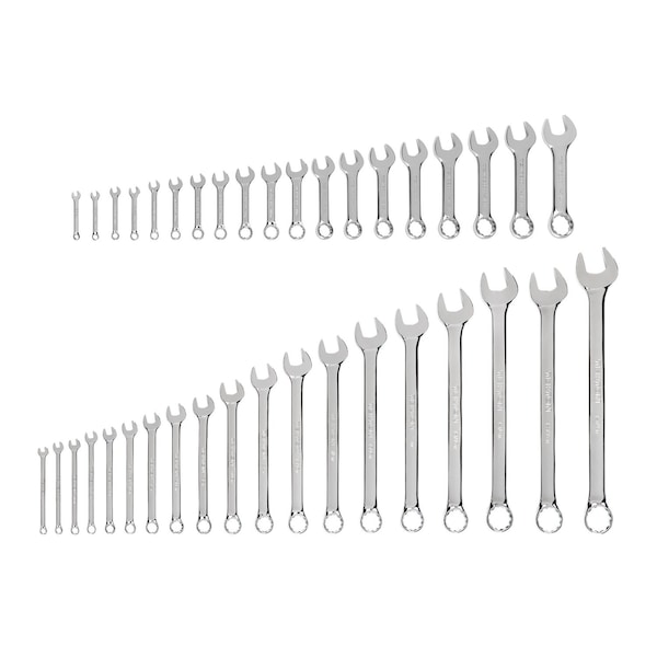 Tekton Stubby and Standard Length Combination Wrench Set, 38-Piece (1/4 - 1-1/4 in.) WCB90911 - main