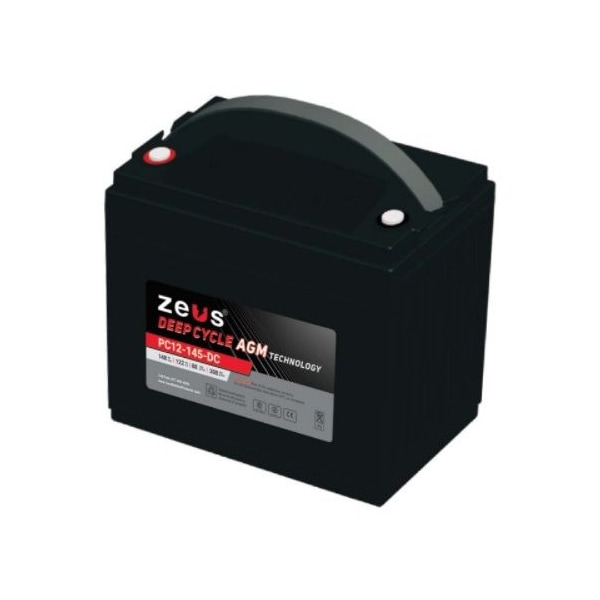 Zeus Battery Products 12V 145Ah Deep Cycle Sealed Lead Battery PC12-145-DC - main