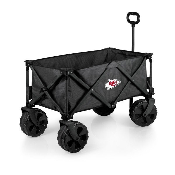 Picnic Time Family Of Brands NFL Kansas City Chiefs - Adventure Wagon Elite All-Terrain Portable Utility Wagon 741-85-679-164-2 - main