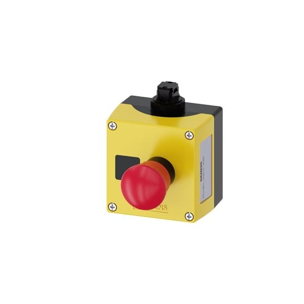 Siemens Asi Enc Plastic, Emerg Stop Twist-Release 3SU1801-0NB10-4HB2 - main