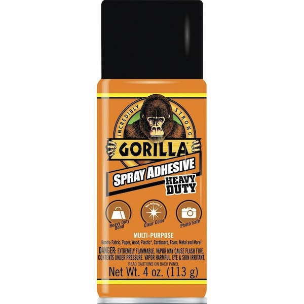 Gorilla Glue Spray Adhesive, Clear, 11 oz 6346502 - main