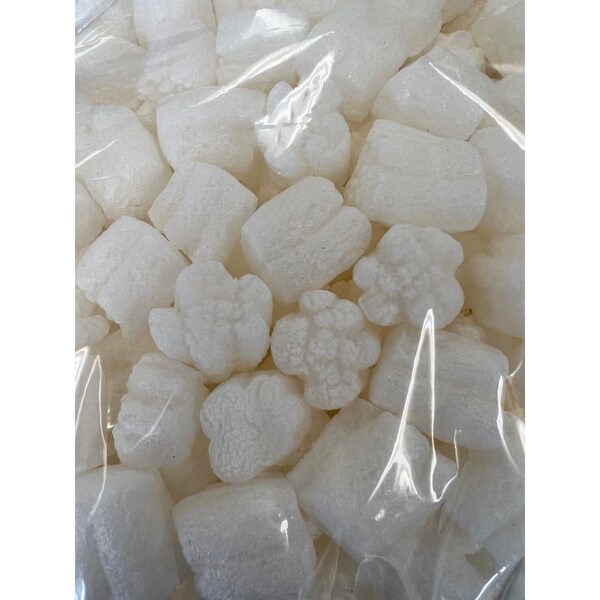 Bubblefast FunPak Puffy Clouds Packing Peanuts Mini Pack Plant Based Biodegradable Compostable 0.6 cu ft Bag Mini-Puffy Clouds - main