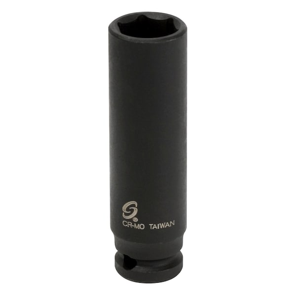 Sunex 1/4 in Dr 8Mm Deep Magnetic Impact Socket 808MDMG - main