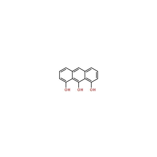 Ak Scientific 1, 8, 9-Trihydroxyanthracene (25g), CAS 1143-38-0 W6468-25g - main