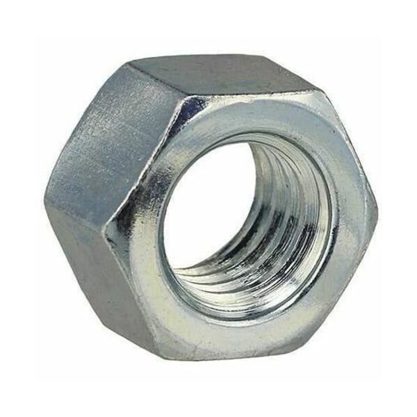 Dottie Hex Nut, 1/2"-13, Carbon Steel, Grade 5, Zinc Plated, 25 PK 5HN12 - main