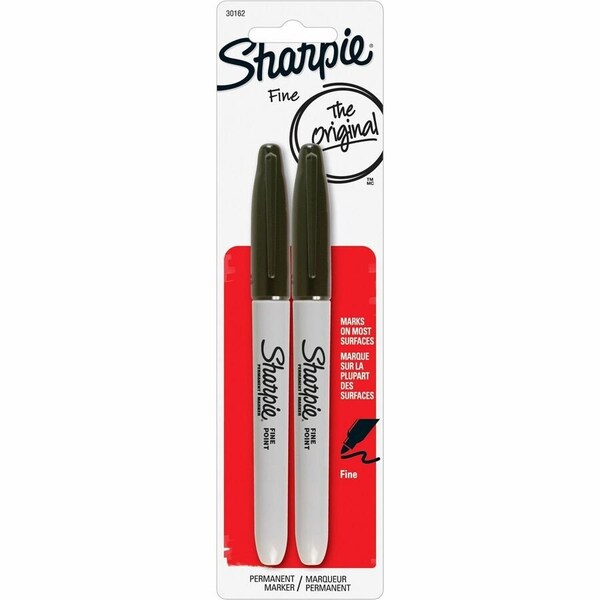 Dymo Sharpie Fine Blk 2 Card 30162PP - main