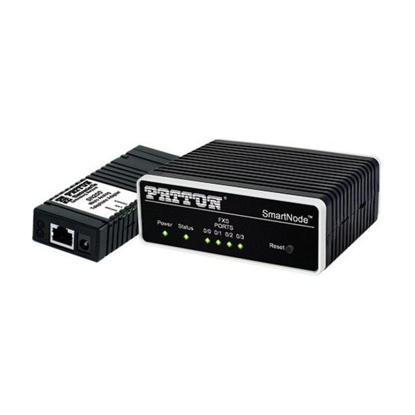 Patton Electronics Patton SmartNode 200 SN200/1JS1V/EUI VoIP Gateway - 1 x RJ-45 - 1 x FXS - Fast Ethernet SN200/1JS1V/EUI - main