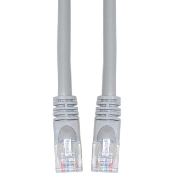 Cable Wholesale Cat5e Gray Ethernet Patch Cable- Snagless Molded Boot- 5 foot 10X6-02105 - main