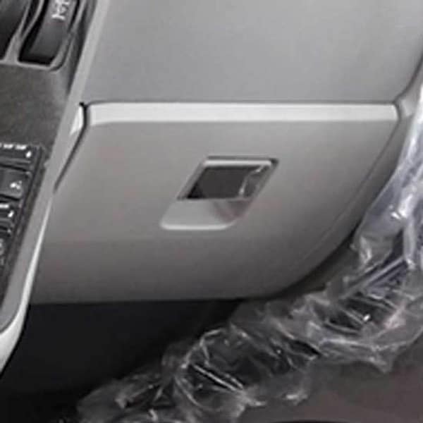 Ilc Replacement For Peterbilt 567 Year 2017 Stainless Steel Glove Box Handle Trim WZ-EL98-J - main