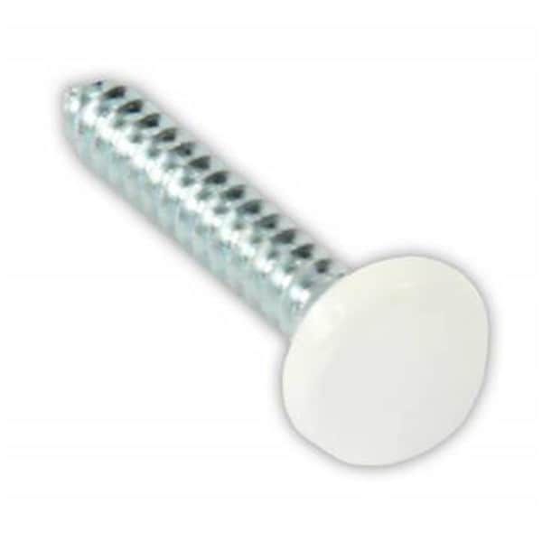 Powerhouse 20415 Kappet Screws With Covers White PO655321 - main