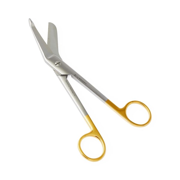 Medline Lister Bandage Scissors, Tungsten Carbide, 7in (18 cm) MDS0890518 - main