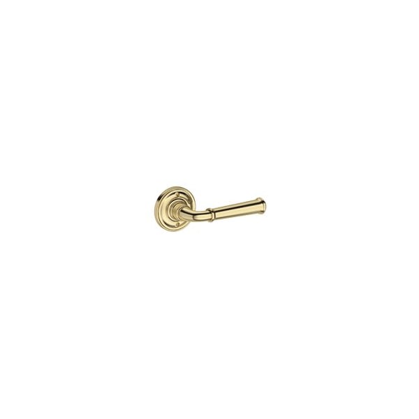 Baldwin Residential Door Levers Half Dummy Right Hand Non-Lacquered Brass HDDUNTRR031 - main