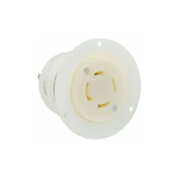 Leviton Industrial Grade Flanged Outlet 30 Amp, 120/208 Volt 3PY 2756 - main