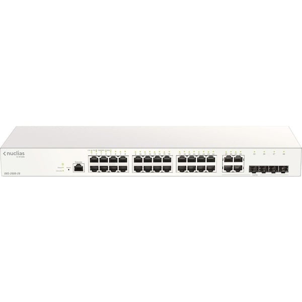 D-Link NUCLIAS CLOUD-SMART + SWITCH 24 GIGABIT PORT WITH 1Y LICENSE IN DBS-2000-28 - main