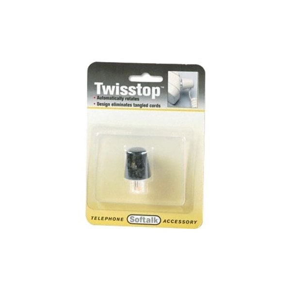Softalk Phone Adapter - 1 x RJ-11 Phone Male - 1 x RJ-11 Phone Female - Black - 1 SOF1501 - main