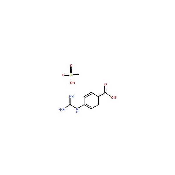 Ak Scientific 4-Guanidinobenzoic acid methanesulfonate (5g), CAS 148720-07-4 6511AL-5g - main
