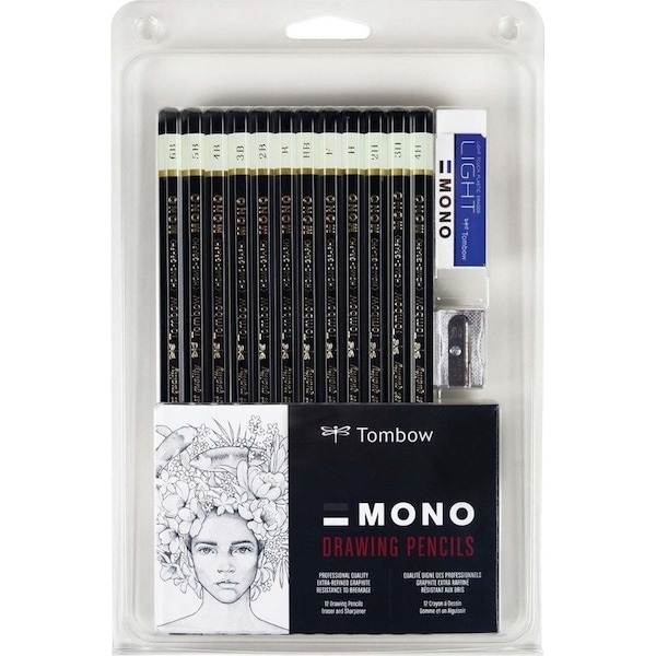 Tombow MONO DRAWING PENCIL SET 51523 - main