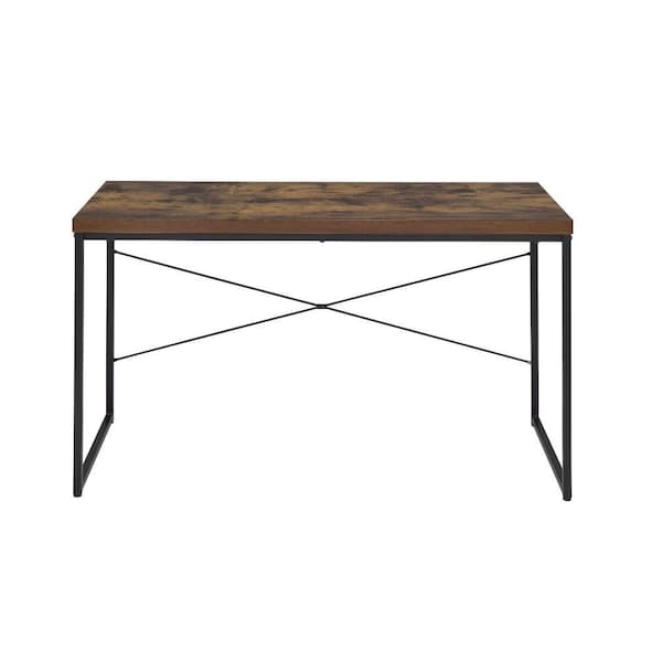 Homeroots 47" Brown and Black Computer Desk 286419 - main