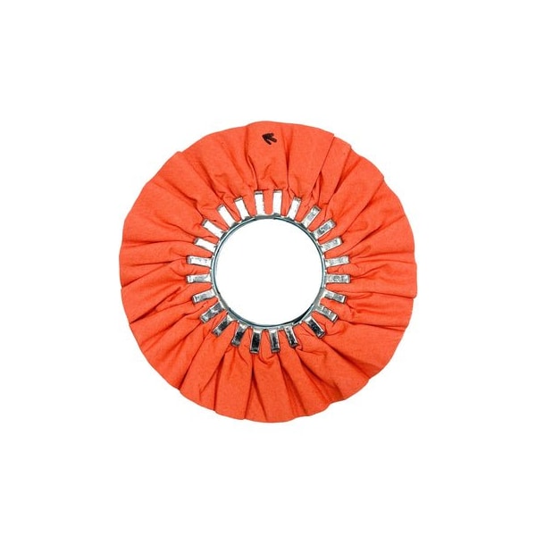 Renegade Products Usa Airway Buffing Wheels, 8 Inch, Orange, No Center Plate FAW8X3N2-16POT - main