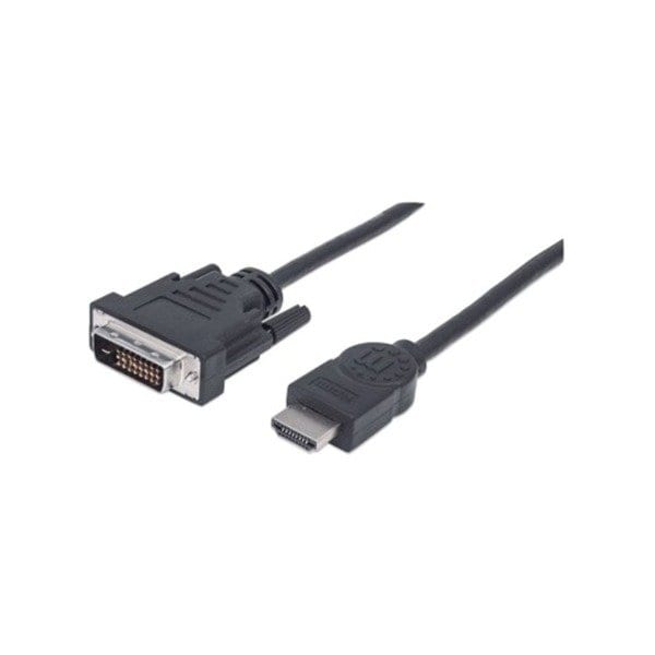 Manhattan 6 FT HDMI M/DVI-D/M, DUAL LINK 372503 - main