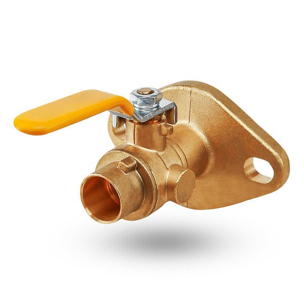 Everflow SWT Full Port Ball Valve with Flange, Brass 3/4" 890C034 - main