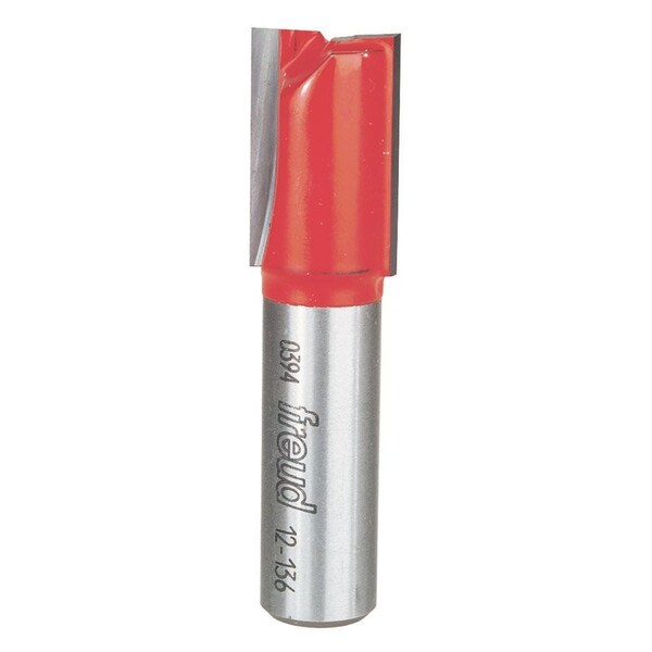 Freud 5/8in. Dia. Double Flute Straight Bit Eclipse Grind 12-136 - main