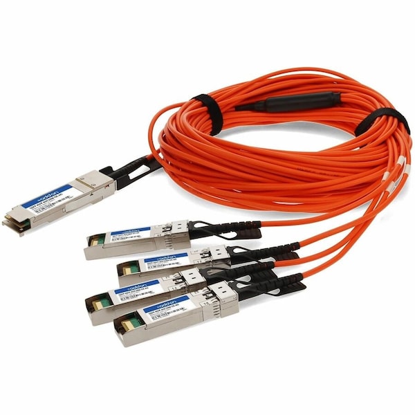 Add-On MSA COMP AOC 20M 40G ACTIVE FIBER QSFP-4SFP-AOC20M-OE-AO - main