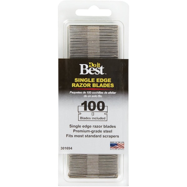 Do It Best Single Edge Razor Blades, 100PK SEB100VP-DIB - main