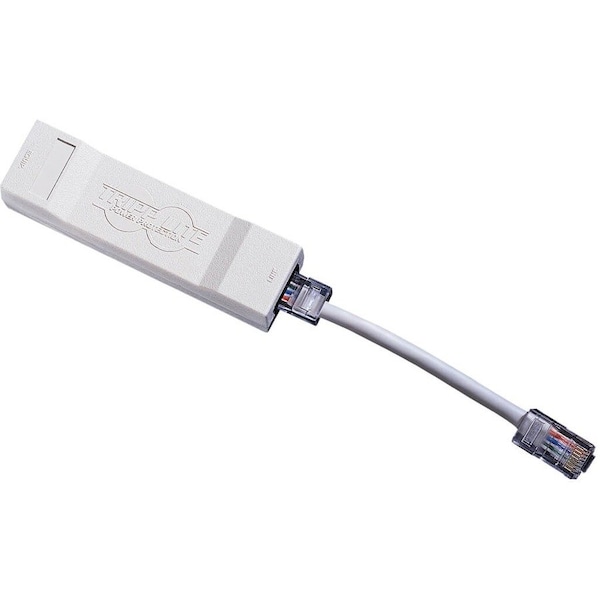 Eaton Tripp Lite Series DataShield In-Line Surge Protector for Network and Phone Lines, 1-Line RJ45 DNET1 - main