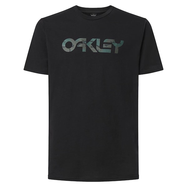 Oakley L Short Sleeve Men's Crew Neck Black and Camo Mark II Tee 2.0 Tee Shirt FOA404011-93WL - main