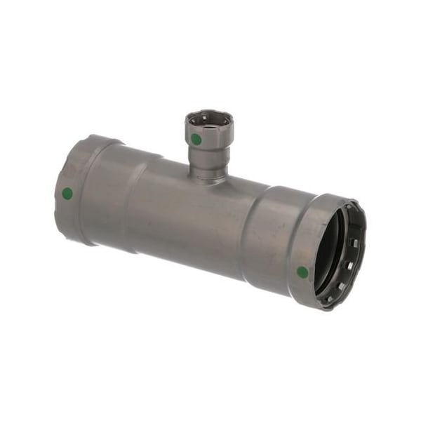 Viega MegaPress tee P1 2 P2 2 P3 0.5 carbon steel zinc-nickel coating 25380 - main