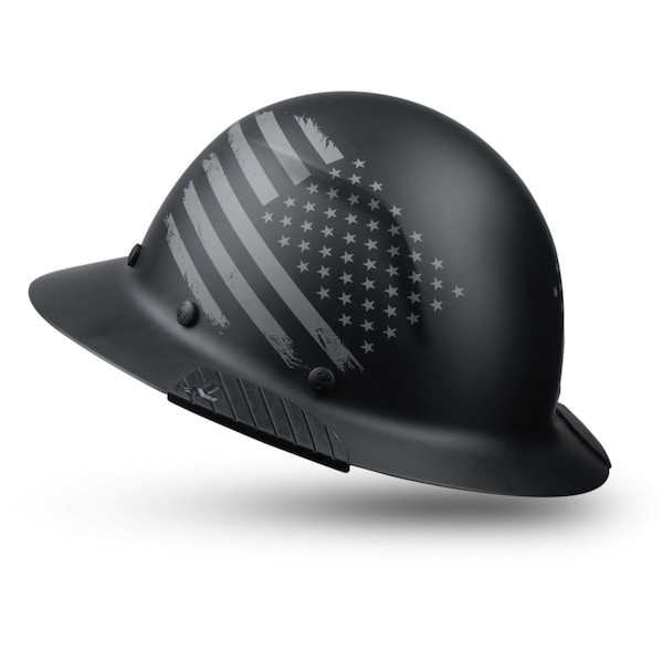 Lift Safety DAX Fiber Resin Full Brim Hard Hat (Patriot Matte) - ANSI-G, TYPE 1 HDF-25PRM - main